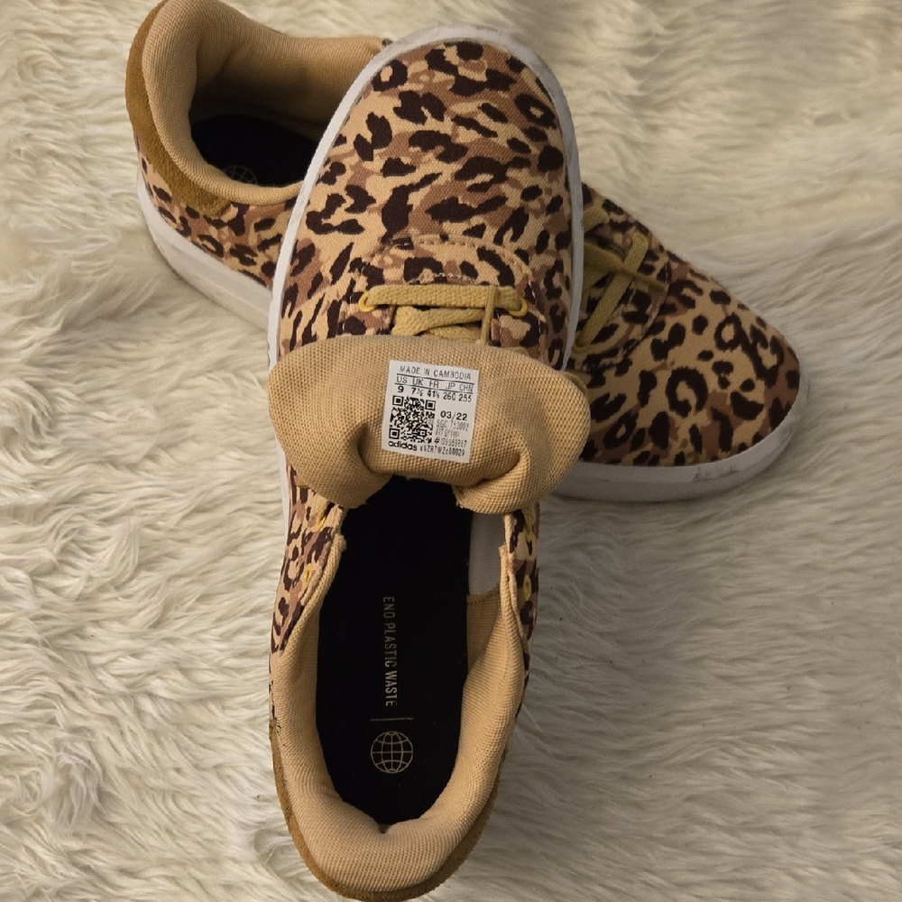 adidas Leopard Print Women's Sneakers - Picture 2 of 3